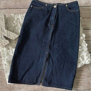 True Vintage CHAZZZ Jean Skirt    KA6-6